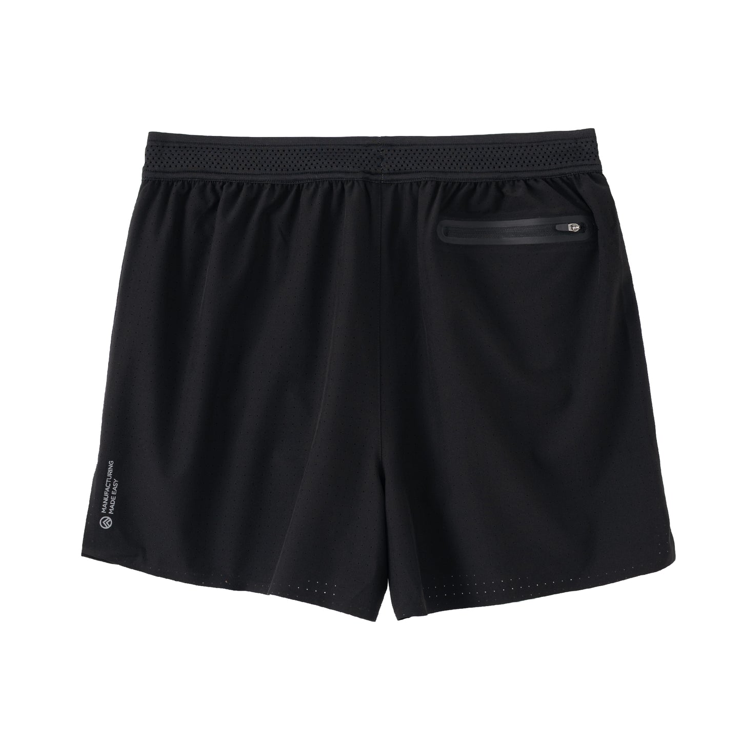 Men's 5" Technical Running Short Brief - Black