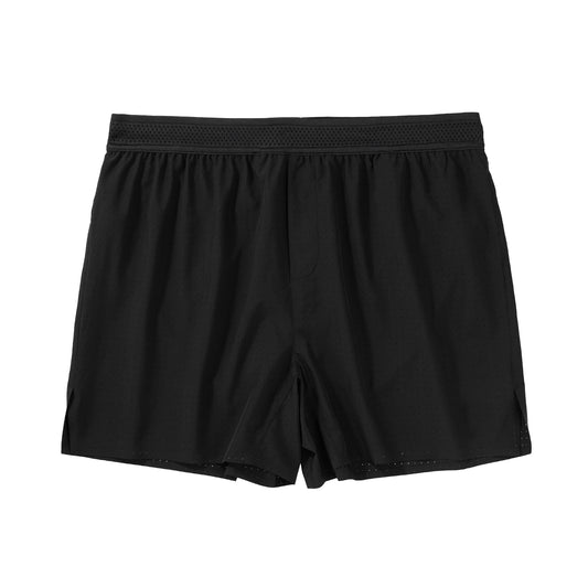 Men's 5" Technical Running Short Brief - Black