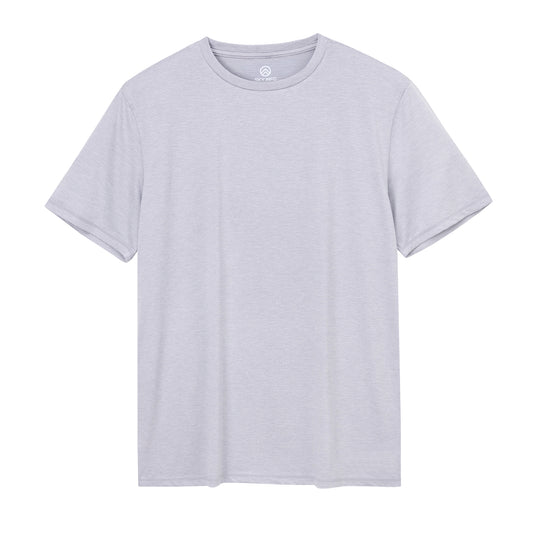 Men's LuxDry Short Sleeve - Silver Cloud