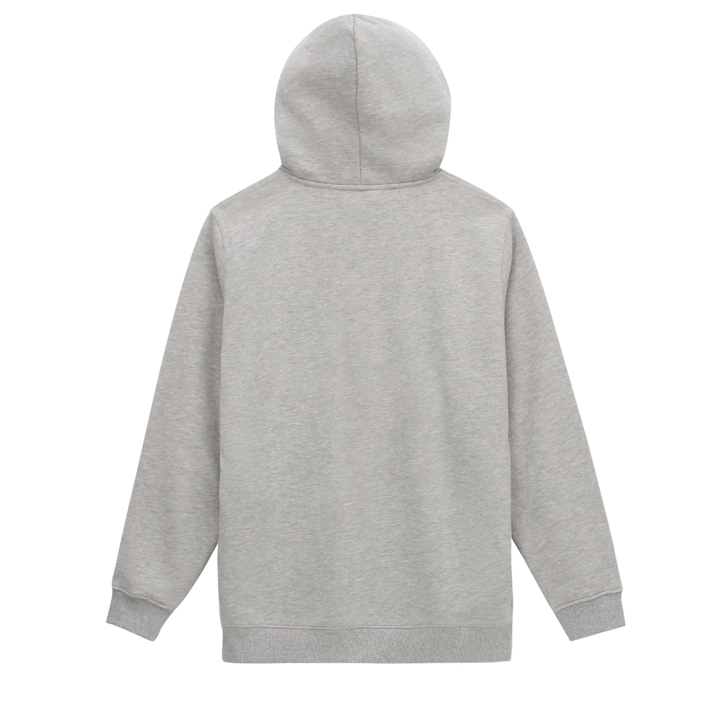 Unisex Poly-Cotton Hoodie - Heather Gray