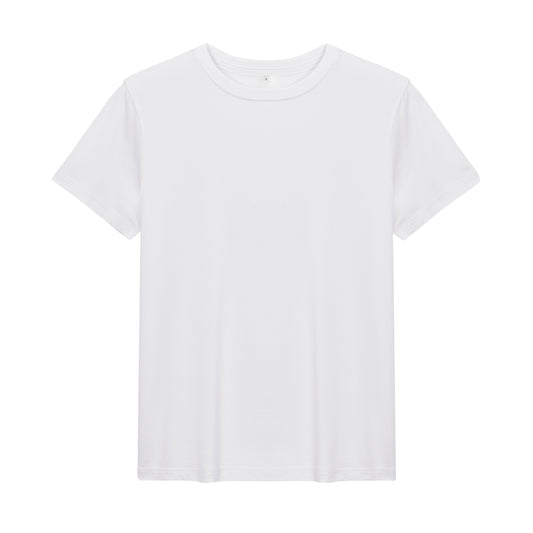 Women's LuxDry Classic Fit Short Sleeve - White