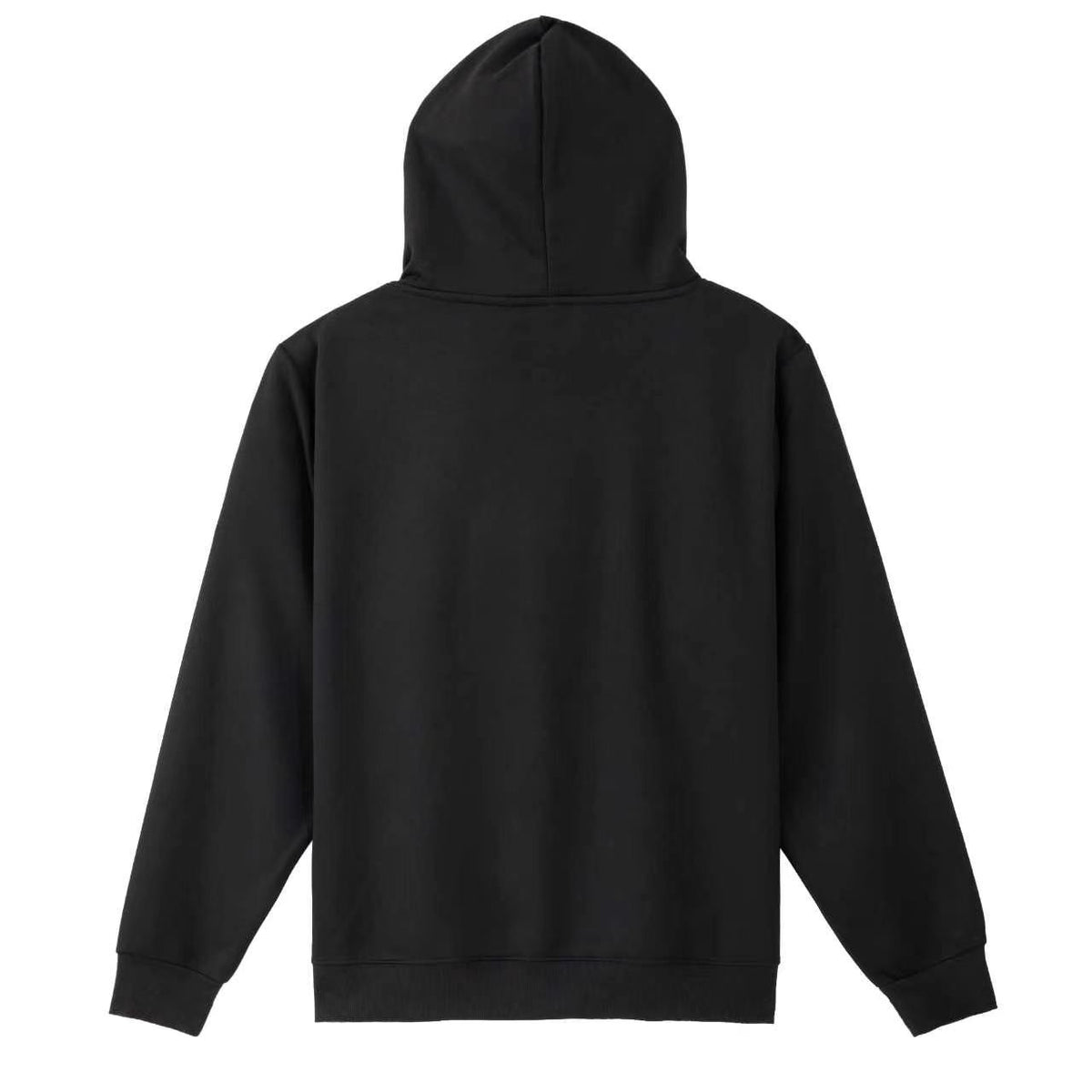 Unisex Lightweight Terry Hoodie - Black