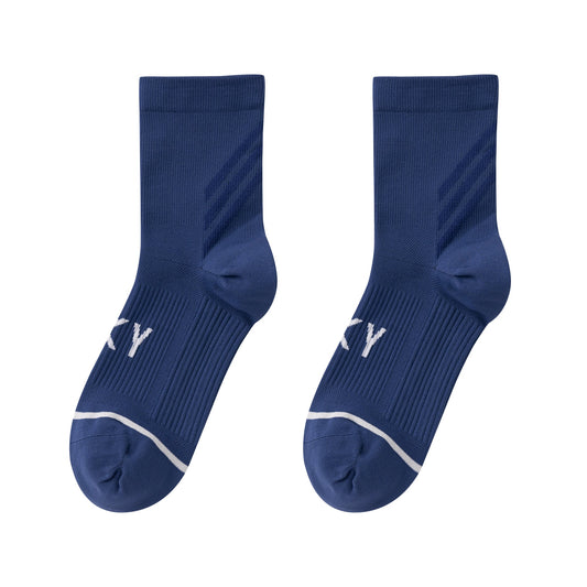 Custom Lightweight Mini Crew Sock - Pageant Blue