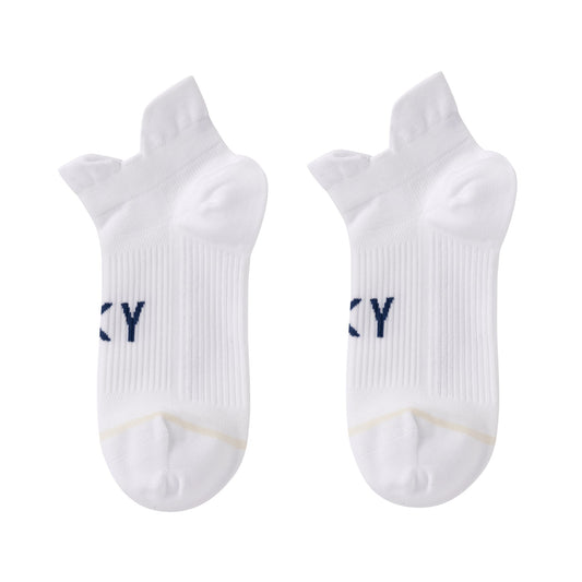 Custom Lightweight No Show Sock - White