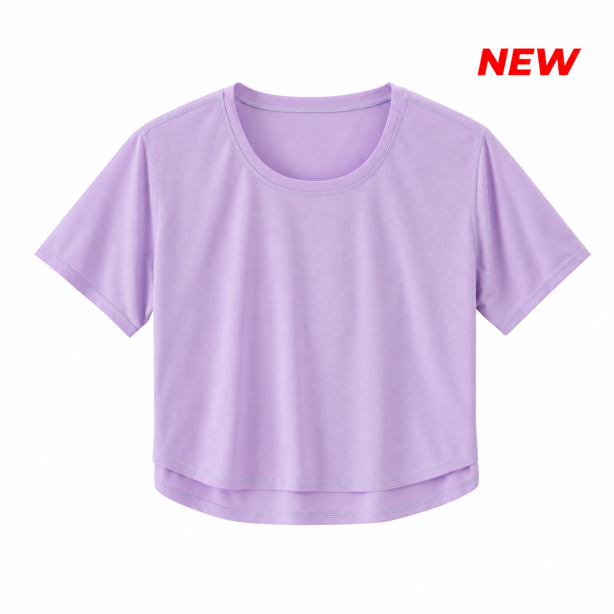 Women's Technical Blaze Cropped Short Sleeve - Crocus Petal