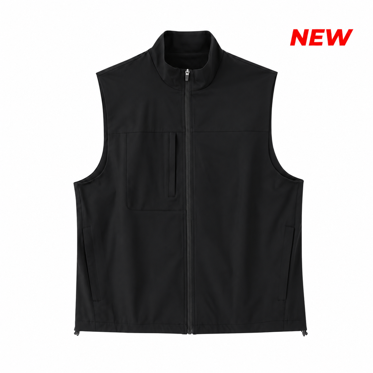 Men's PolyShore Active Vest - Black