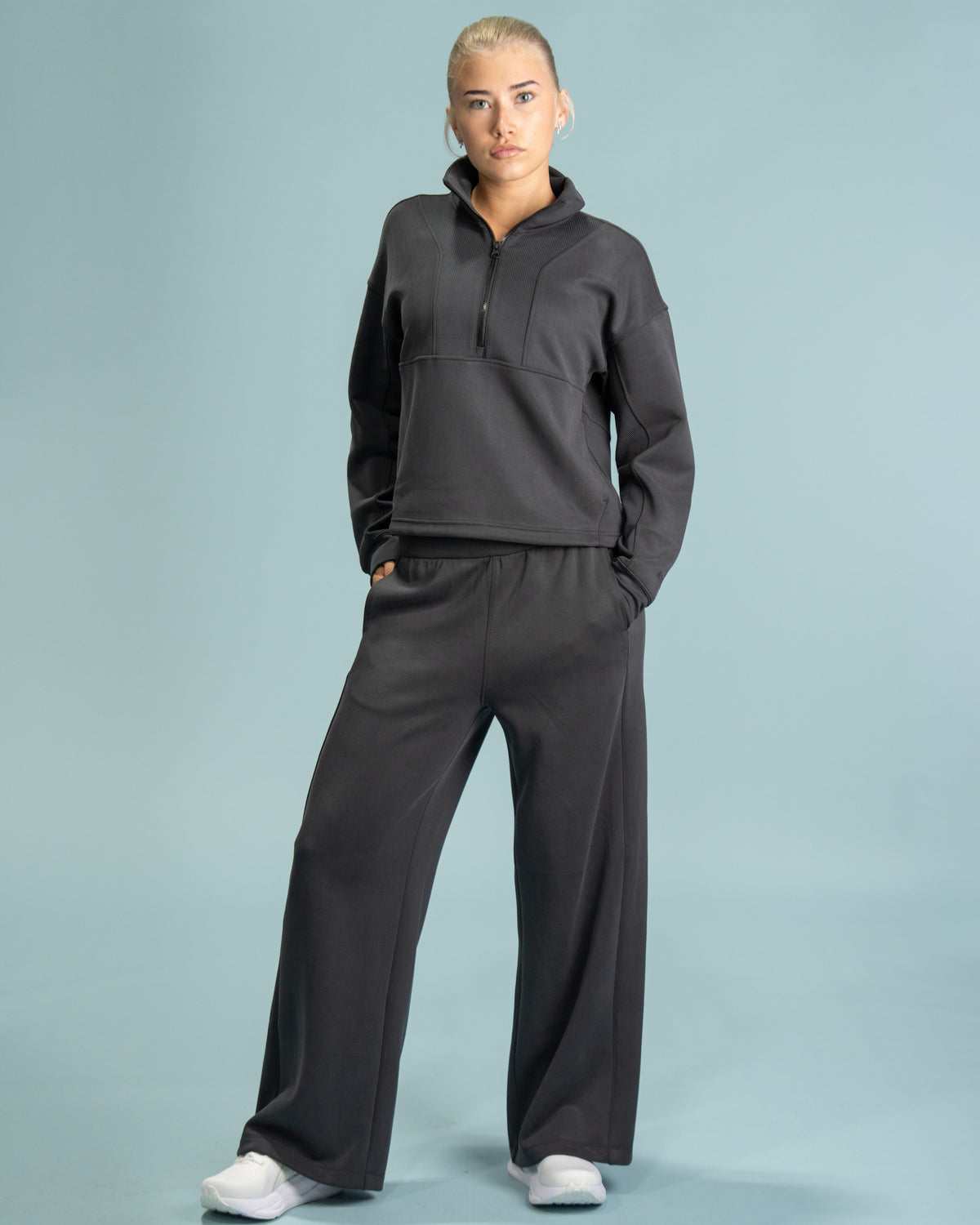 Women's CloudalLux Wide-Leg Pant - Soft Black