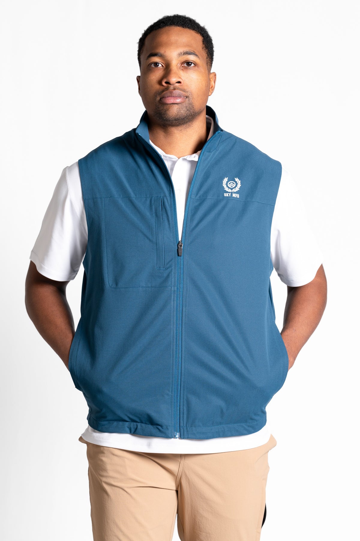 Men's PolyShore Active Vest - Black