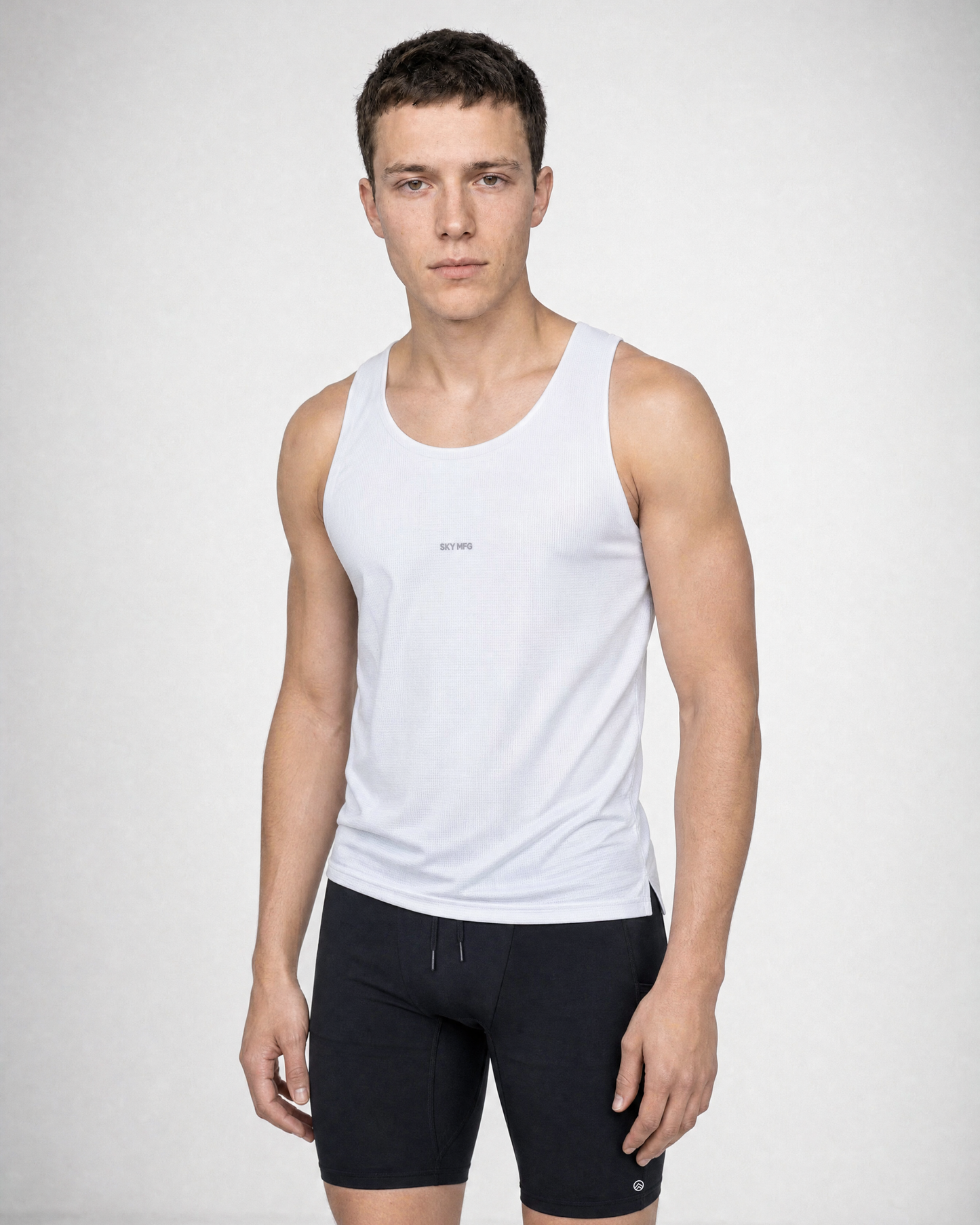 Men's Technical Blaze Singlet - White