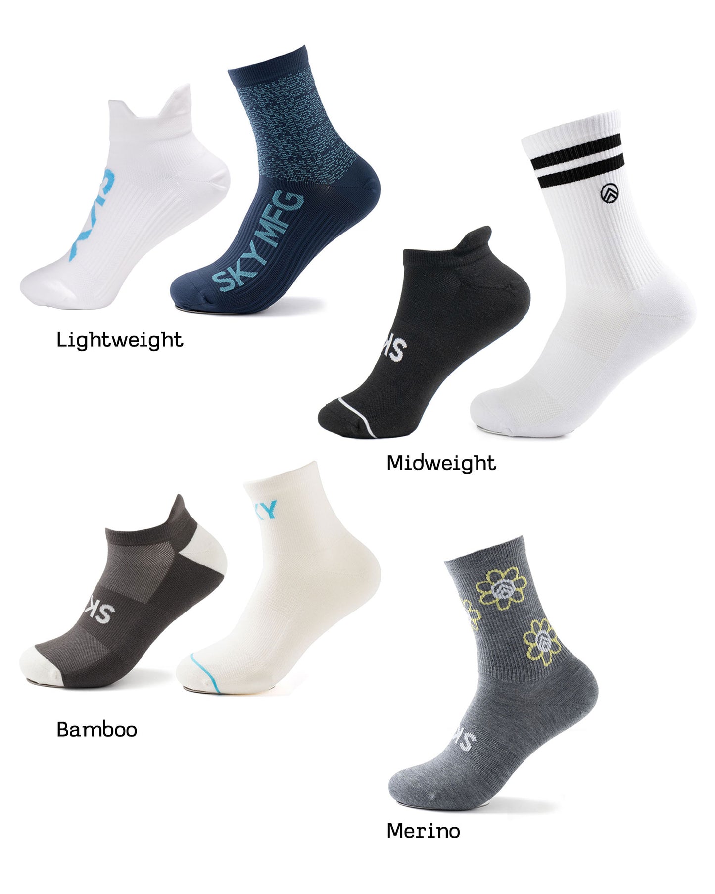 Custom Sock Sample Set