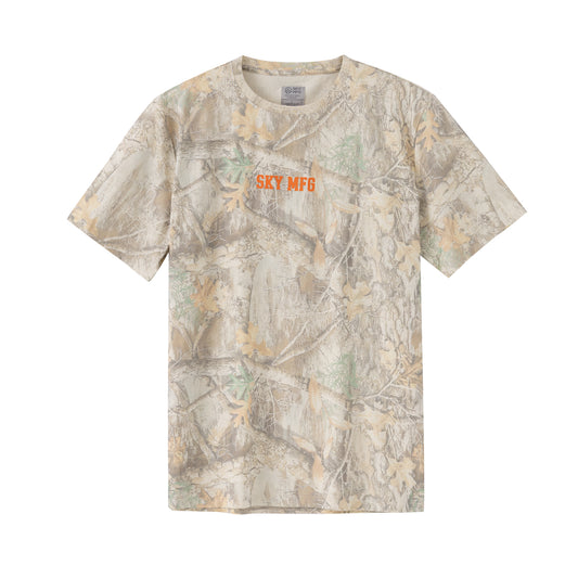 Unisex Heavyweight Short Sleeve - Washed Camo