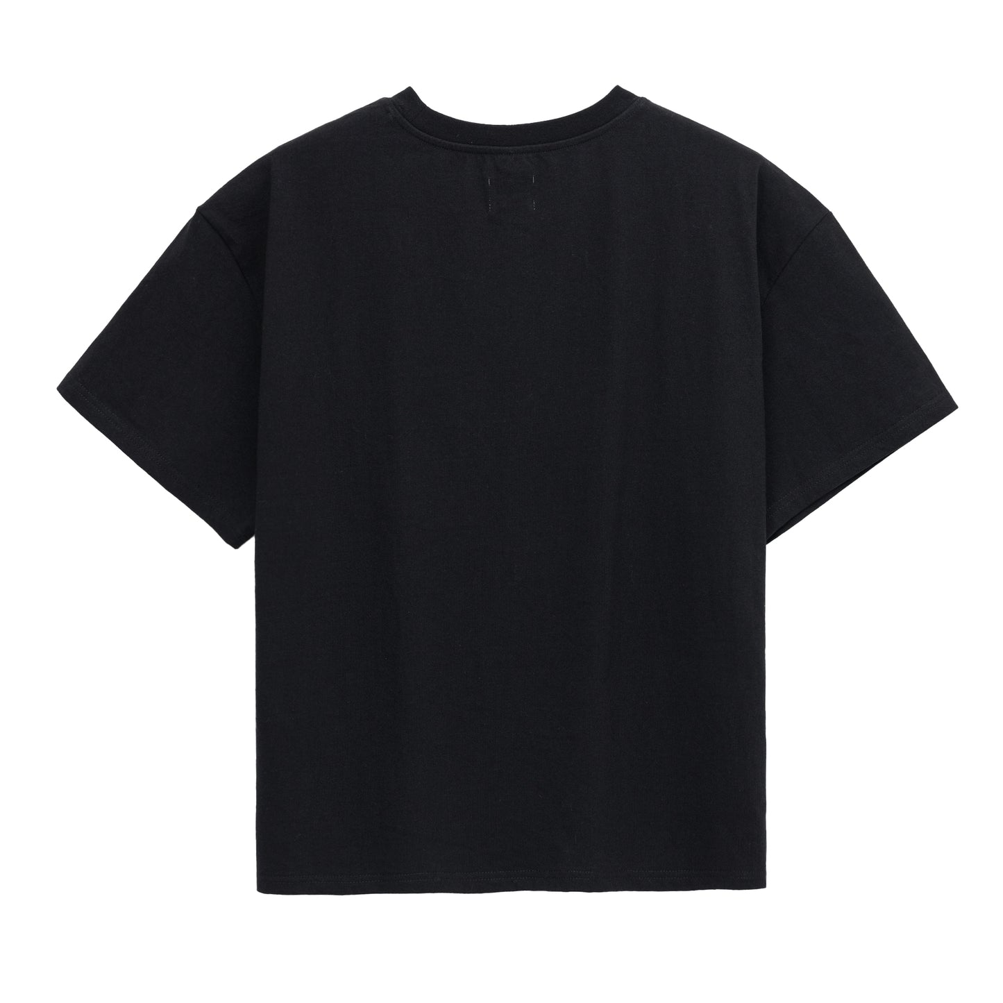 Unisex Heavyweight Boxy Short Sleeve - Black