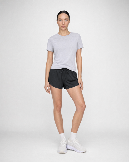Women's Performance Tech Short Sleeve - Silver Cloud